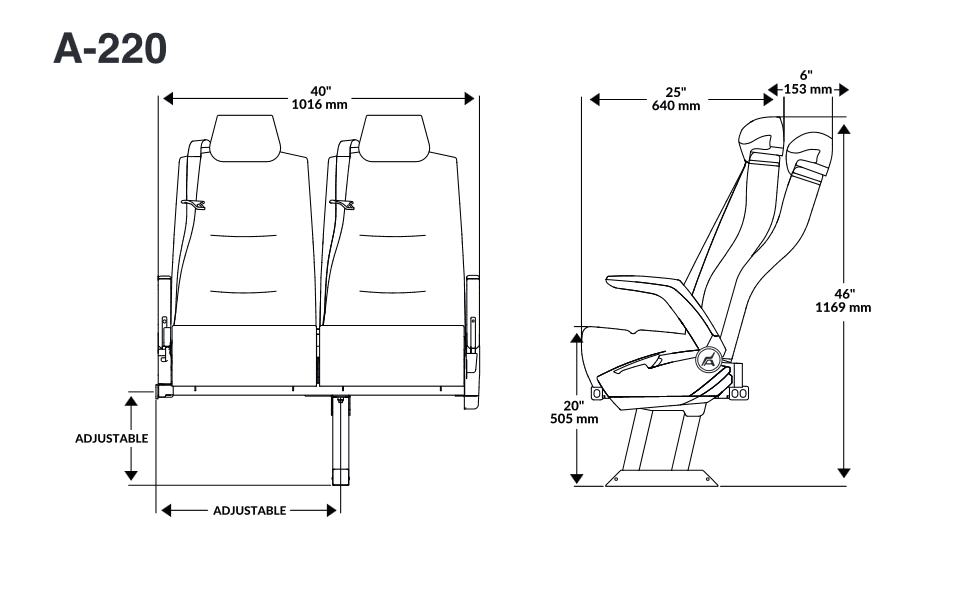 A-220 seat